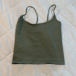 Green cross back Mahina tank